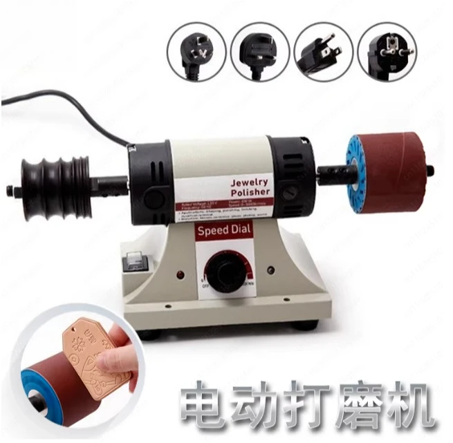 

Настольный полировщик для кожи, ленточная шлифовальная машина для кожи растительного дубления, ручной электрический инструмент для шлифовки для рукоделия