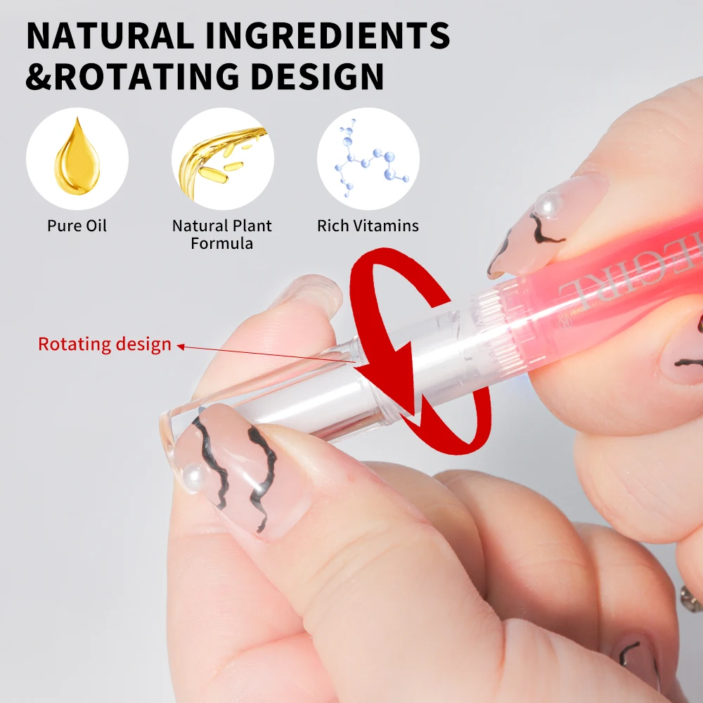 LIMEGIRL 6PCS Nail Care Voedingswaarde Nagelriemolie Pen Geschenkdoos Set voor Nagellak Voeding Olie Dode Huid Crack Care nagel Set