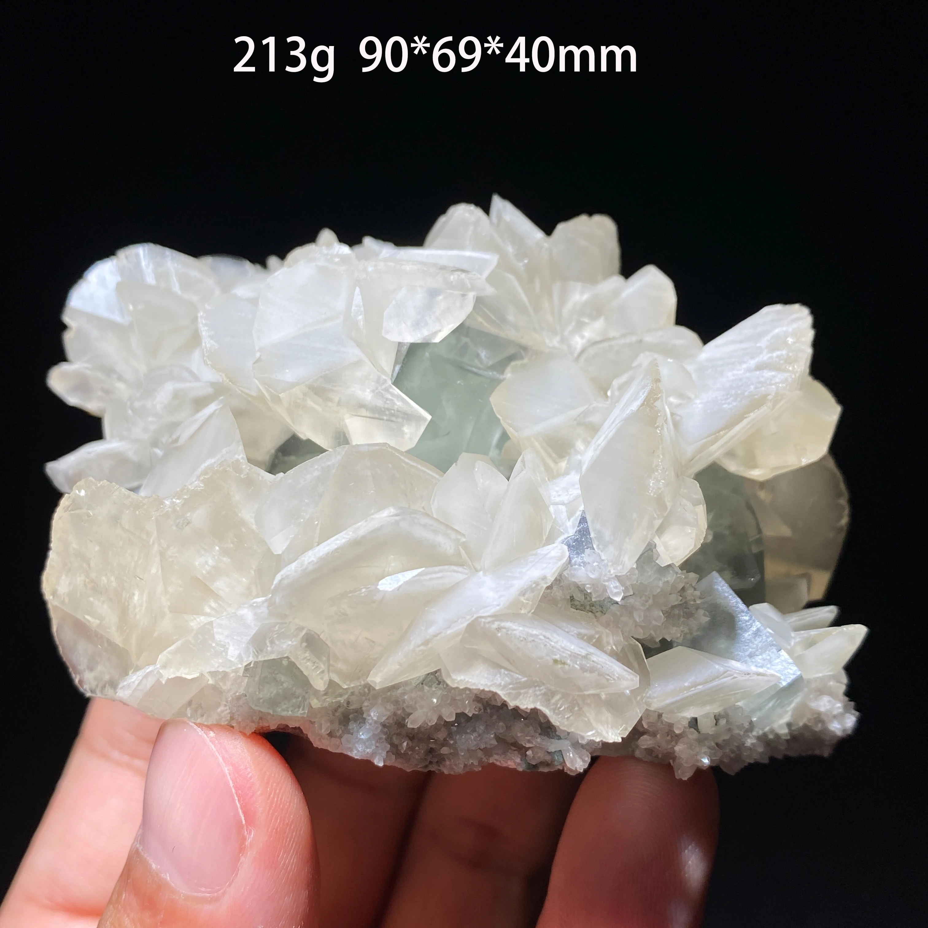 Natural Butterfly Calcite & Fluorite Symbiotic Mineral Specimen Raw Crystal Reiki Healing Home Decor Gift Teaching Ornament