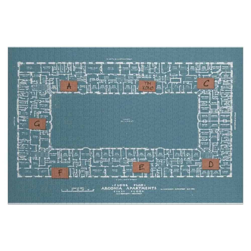 Arconia Building Plan Jigsaw Puzzle Custom Jigsaw Wood Adults Wood Animals Personalised Puzzle