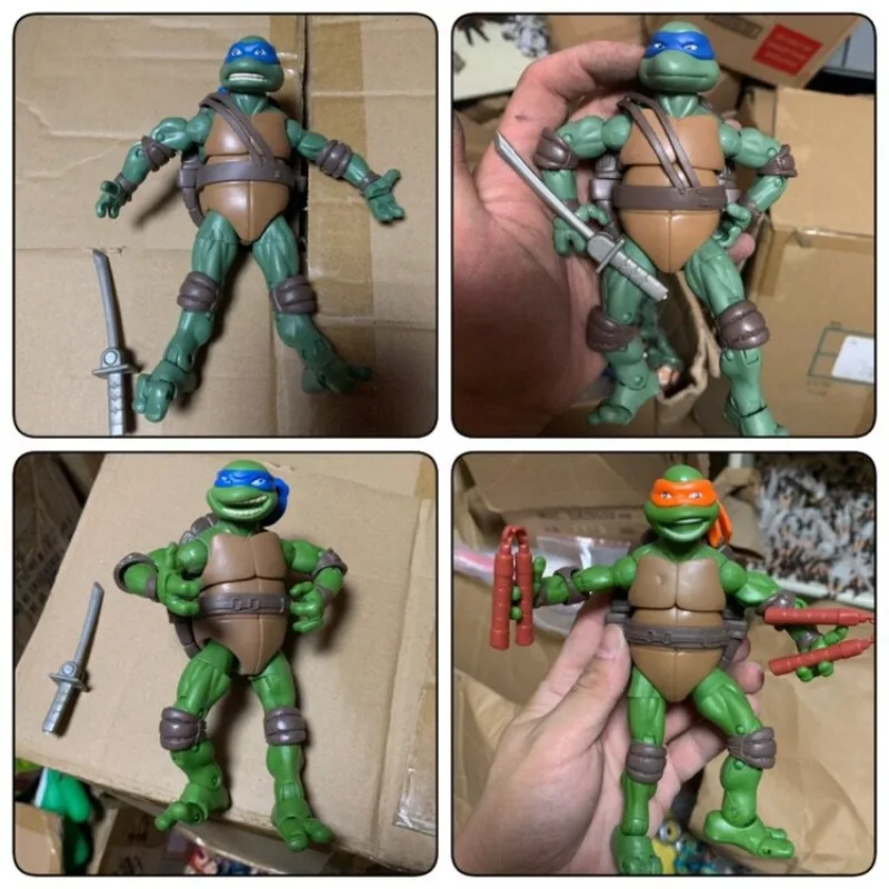 Echte Teenage Mutant Ninja Turtles Leonardo Raphael Mikey Donatello 1991 Film Edition: Limitierte Nachdruck-Sammelfiguren