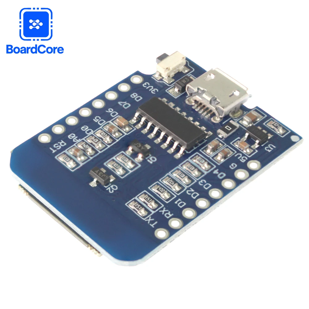 Mini D1 Mini NodeMcu Lua WIFI ESP-12F Module ESP8266 Wireless Module Development Board Micro USB Port for Arduino