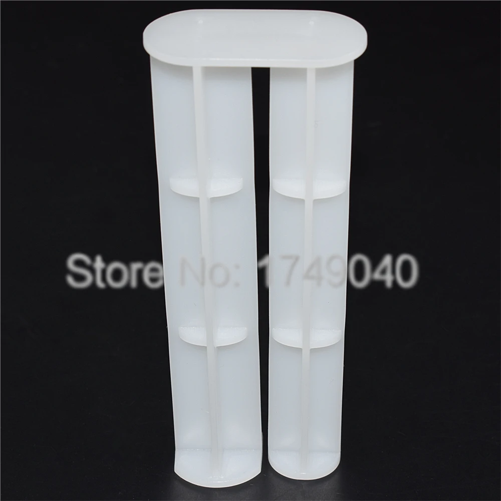 50ml AB Glue Manual Putter 2:1 Cartridges Putter Glue Adhensives Plunger for Two Component 50ml 2:1 AB Epoxy Resin Sealant Glues