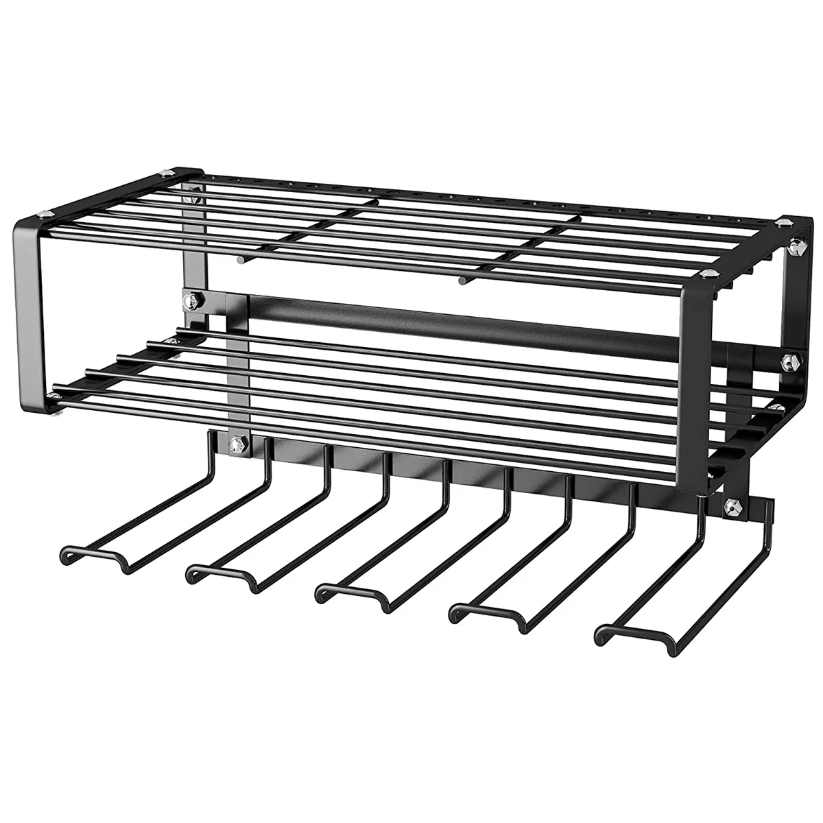 Power tool rack electric drill stand tool storage rack wall-mounted load capacity 130 lbs suitable for workshop garage