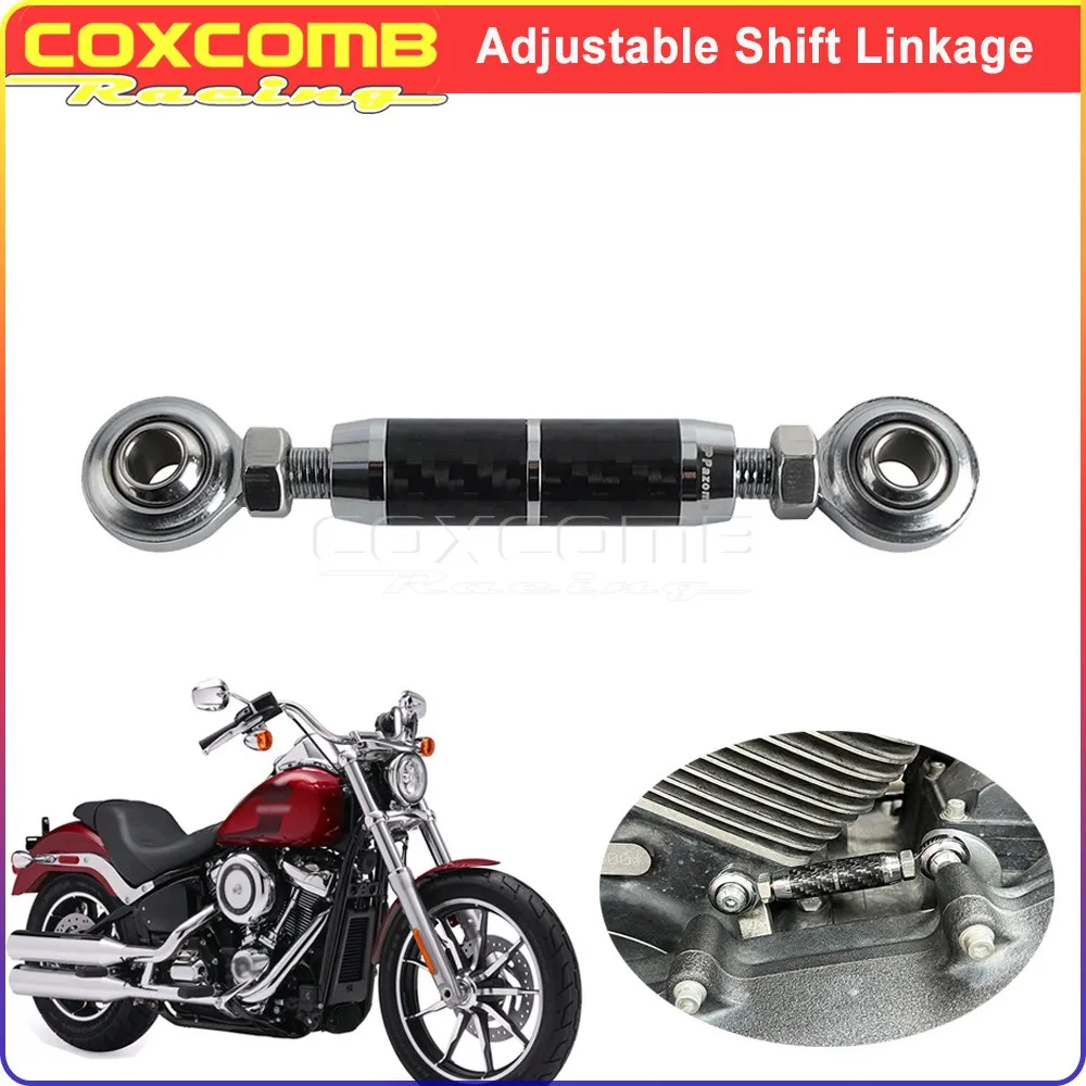 

Регулируемая тяга переключения передач для мотоциклов Harley Dyna Daytona FXDB Custom FXDC Low Rider FXLR FXRC