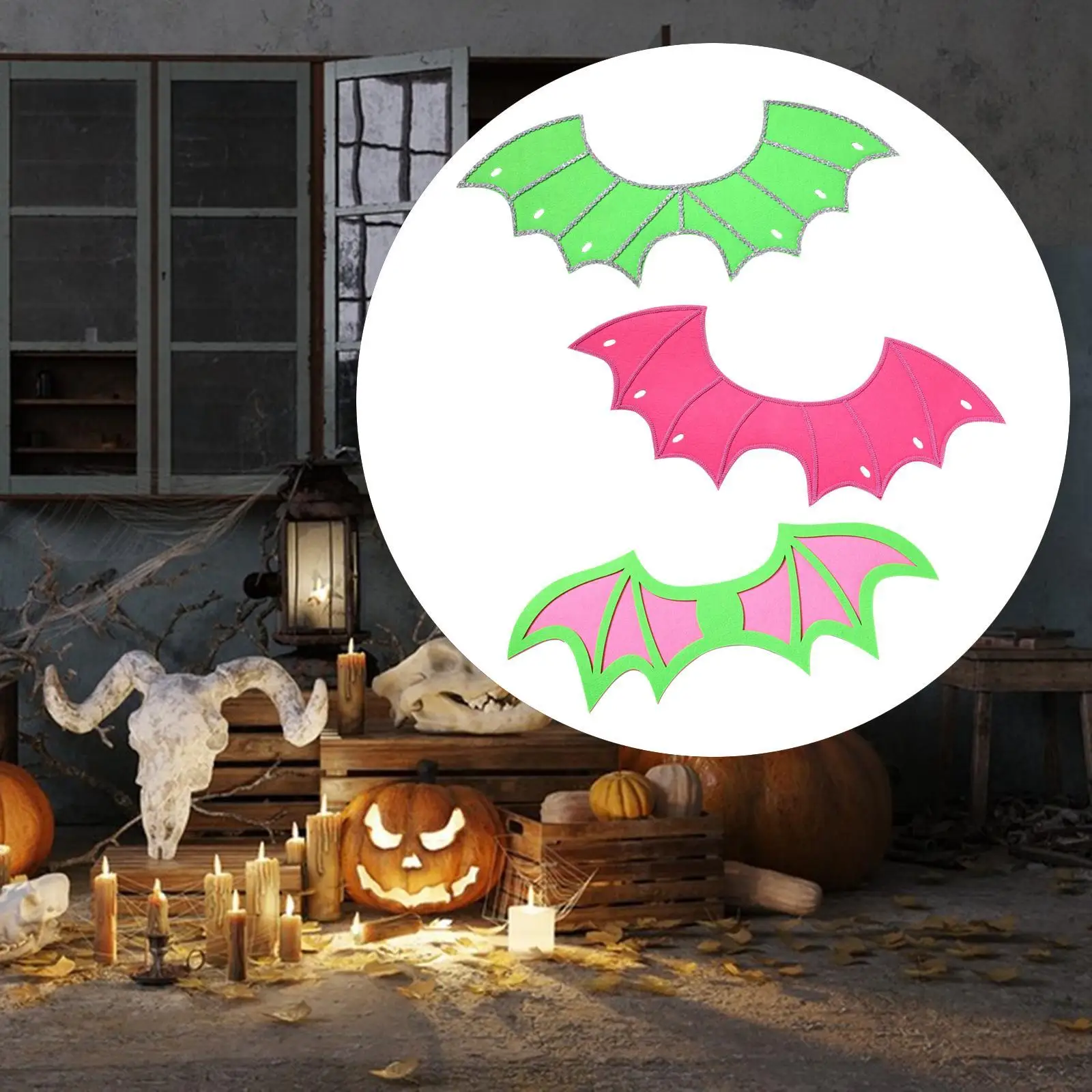 

Bat Wing Costume Lightweight Holiday Novelty Kids Party Prop Fancy Dress up for Performance Parties Classroom Play Children