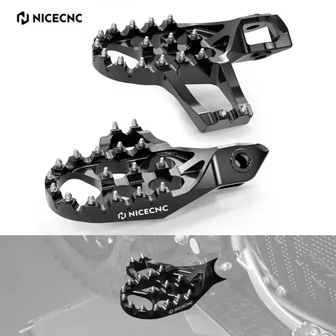 NICECNC 2024 KTM EXC 300 EXCF 450 SX 125 Husqvarna TE 300 FE 450 350 GasGas EC300 EC 250 오토바이 린 익스텐더 발 페그
