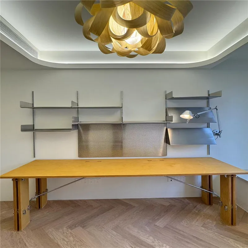 Storage display rack Wall-mounted bookshelf Living room wall decoration Wall-mounted laminate