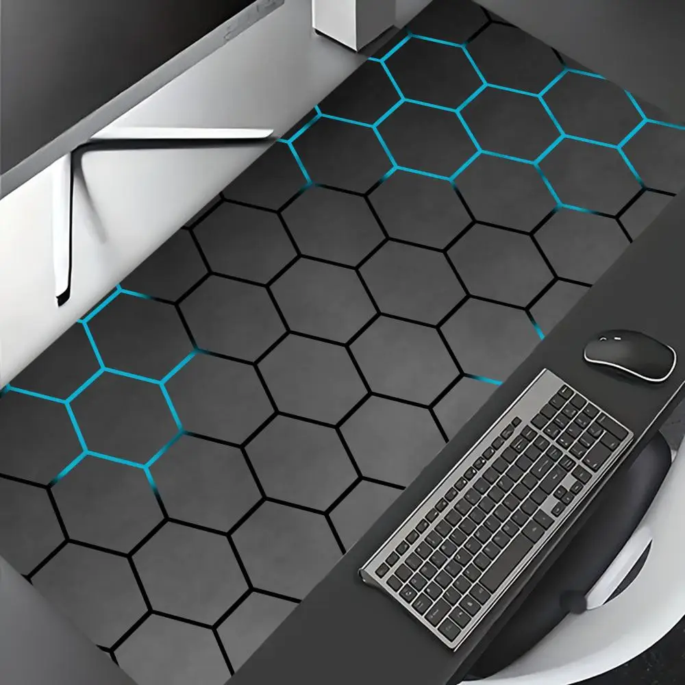 

Large Gaming Mouse Pad,abstract Cellular Design-sensory Pattern,gaming Accessories,stitched Edges, Perfect for Office and Gaming