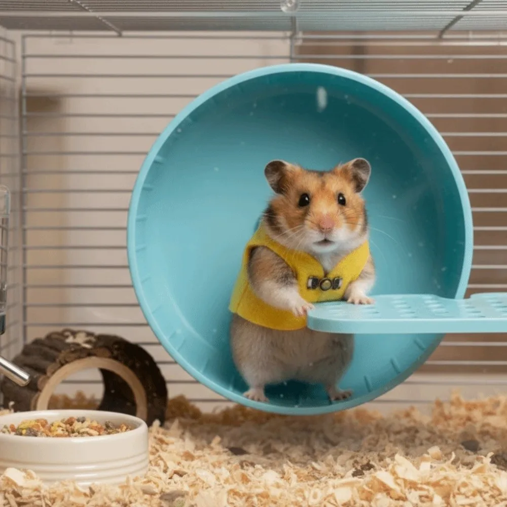 Retro Buckle Hamster Jacket Breathable Sleeveless Small Pet 