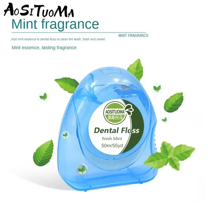 3 pezzi Ultraclean Mint filo interdentale efficace rimozione della placca, protezione dei denti e delle gengive resistente allo brandelli per una