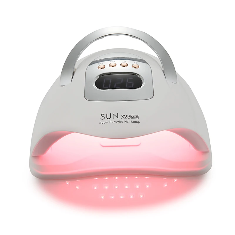 Mocna suszarka do paznokci z 81 diodami LED i dużym ekranem dotykowym LED do utwardzania wszystkich lakierów żelowych Profesjonalna lampa susząca