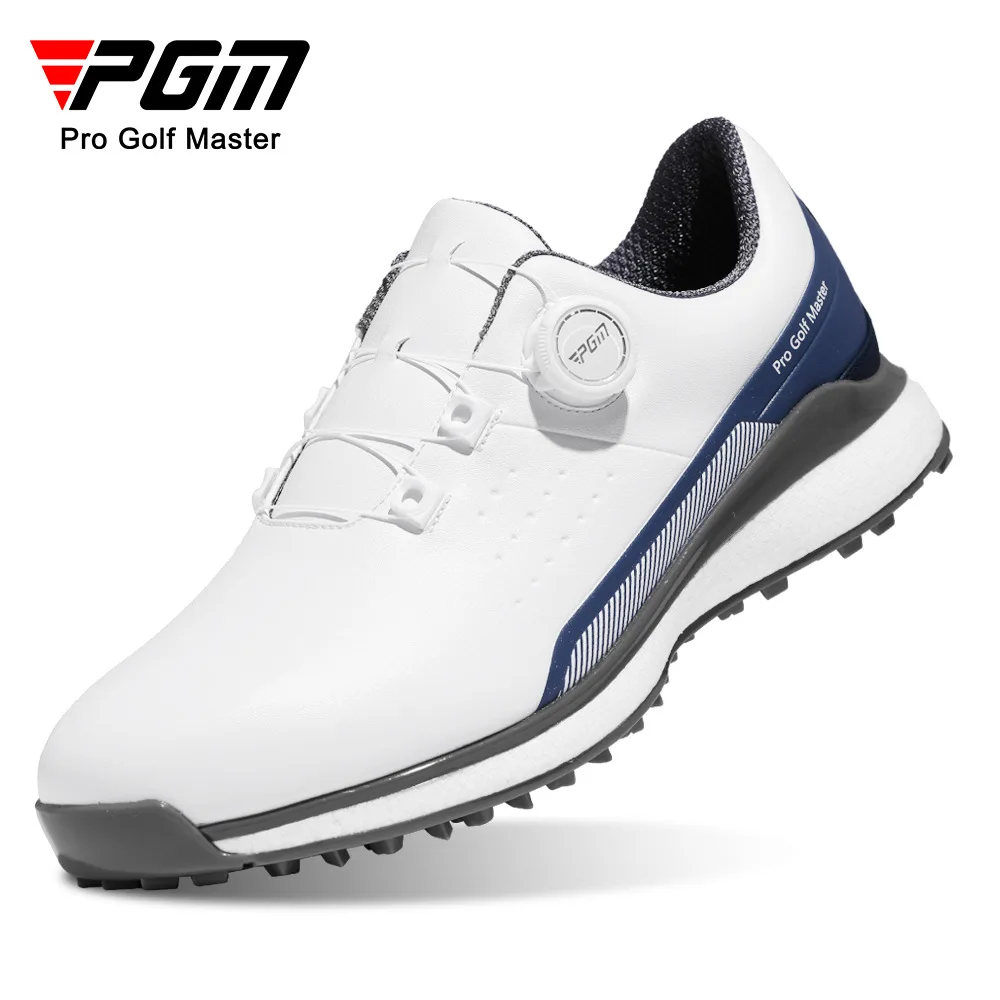 PGM Golf Shoes Summer Sports Men's Shoes Super Soft Popcorn Midsole Knob Shoelaces Golf Men's Shoes