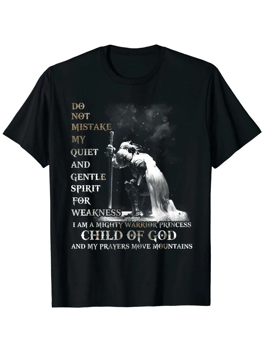 I Am A Child of God A Warrior of Christ. Christian Knight Templar T-Shirt. Summer Cotton O-Neck Short Sleeve Mens T Shirt New