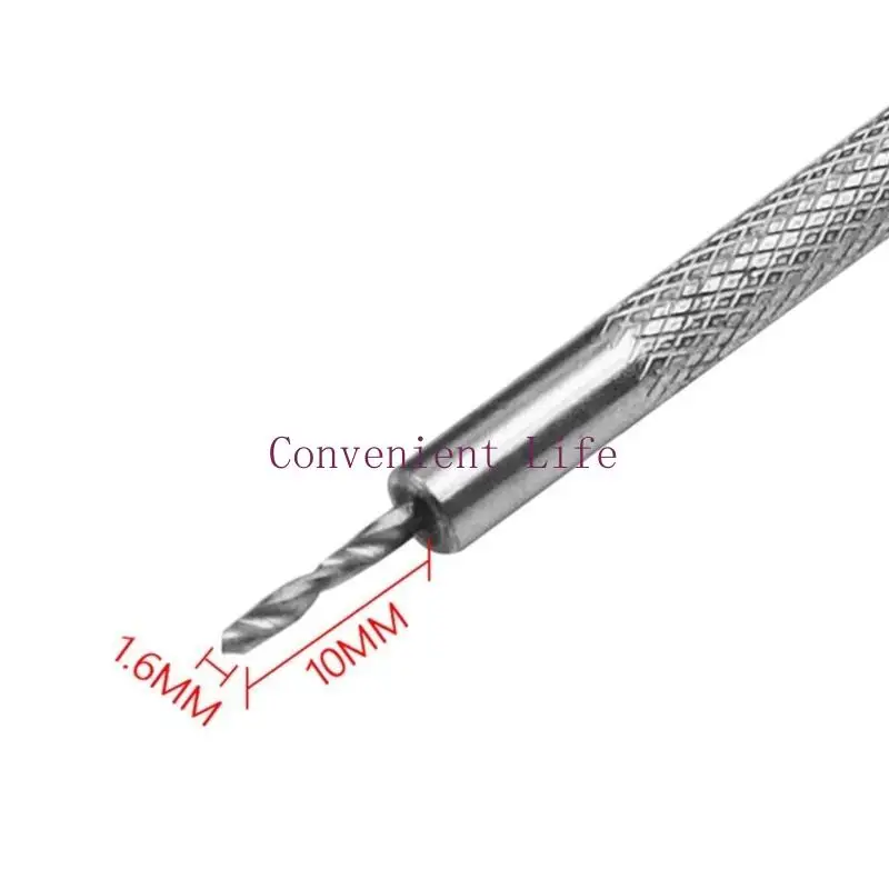 

L1EE 1.6mm Hand Drill Mini Hand Drill Bit Jewelry Craft Hand Manual Drill Woodworking