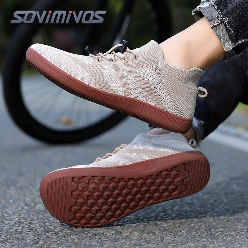 

SOVIMIVOS Women Casual Walking Shoes, Breathable Mesh Slip On Sock Sneakers for All Day Comfort Men Wide Toe Box Cross-Trainer