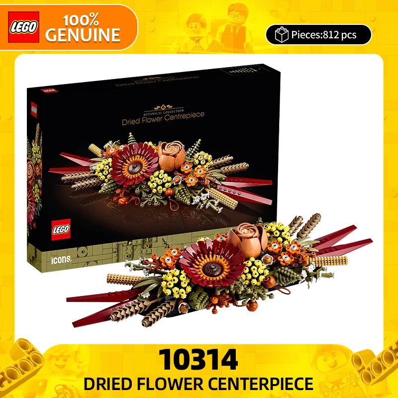 

Конструктор Lego Creative Series 10314 «Вечный цветок» — развивающая игрушка для детей, подарок