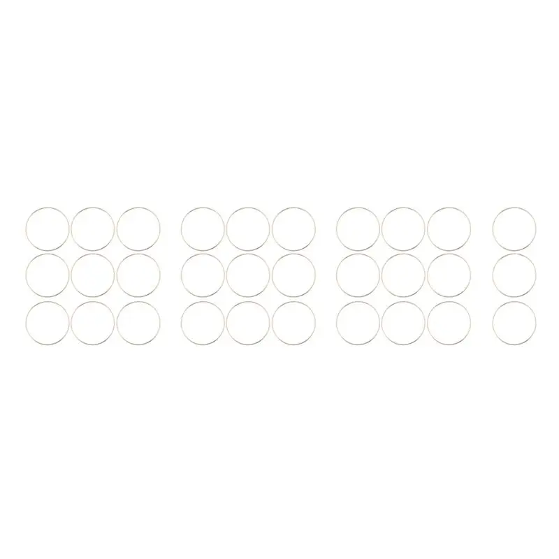 KYCOR-30 Pack 10 Inch Metal Floral Hoop Wreath Gold Hoop Rings For DIY Wreath, Dream Catcher And Wall Hanging Crafts