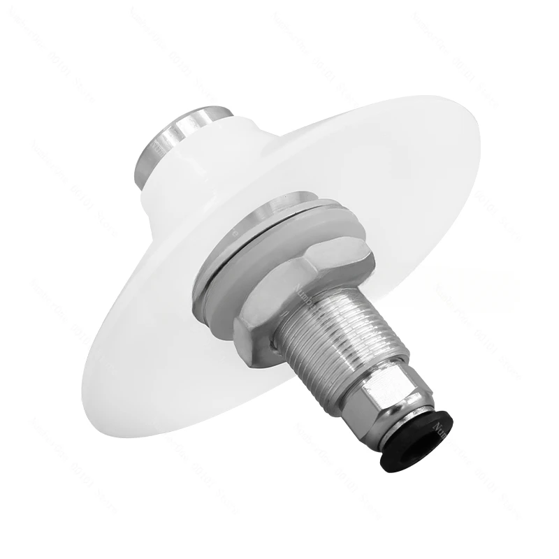 

Arch-breaking aided flow air dish silo feeder air bowl vibrator DL stainless steel aluminum fluidizer food silicone pad