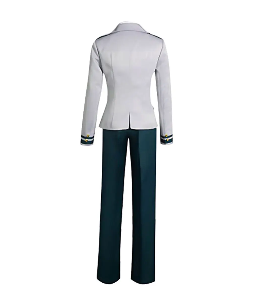 My Hero Academia Anime Midoriya Izuku Cosplay Costume Todoroki Shoto School Uniform Set Suit Unisex Halloween Role Play - view 4