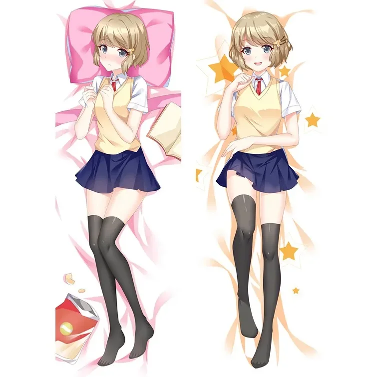 60x180cm Pillow Case Cartoon Cushion Sofa Decoration Hugging Body Pillowcase Dakimakura