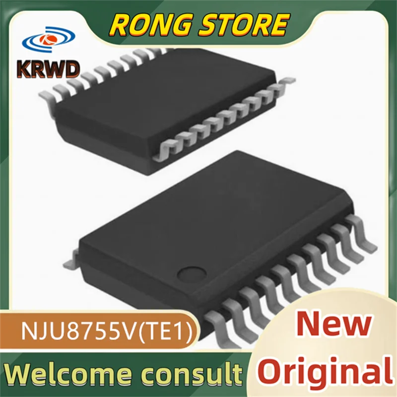 

10PCS New and original NJU8755V(TE1) NJU8755V JU8755V SSOP20