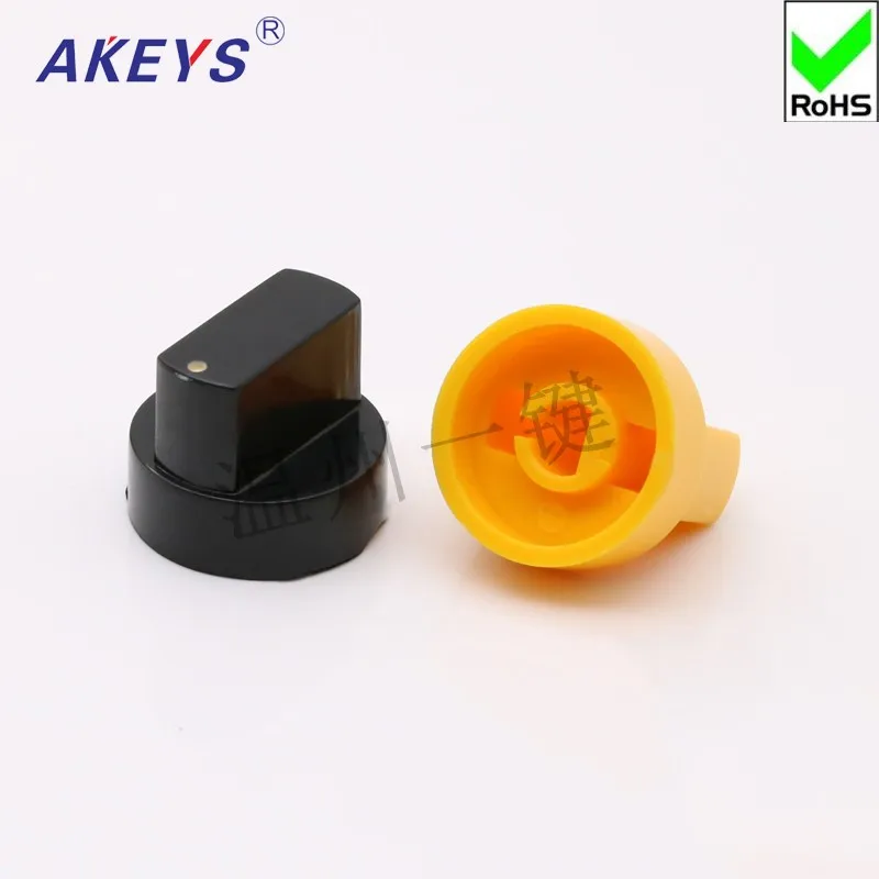 10 pcs KND21-17 gear rotation switch one-character small hat CNC machine tool CNC shaft selection switch knob hat