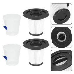 2pcs Filters For N6 And N6S Cordless Upright Vacuum Cleaners Washable Filters Household Vacuum Cleaner Cleaning Parts