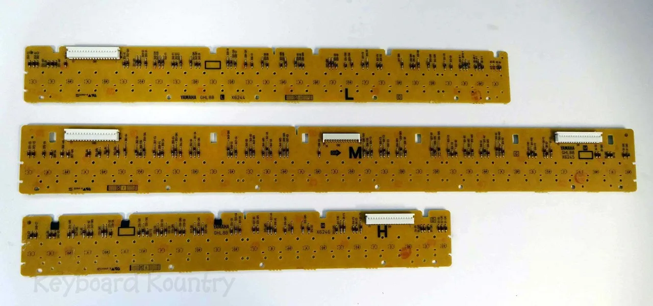 Yamaha P35 P45 P85 P95 P105 P115 키 접점 Mk 보드 PCB X6244 X6245 X6246