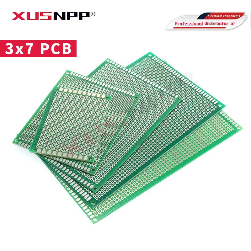 5pcs 3x7cm 3*7 Double Side Prototype PCB diy Universal Printed Circuit Board