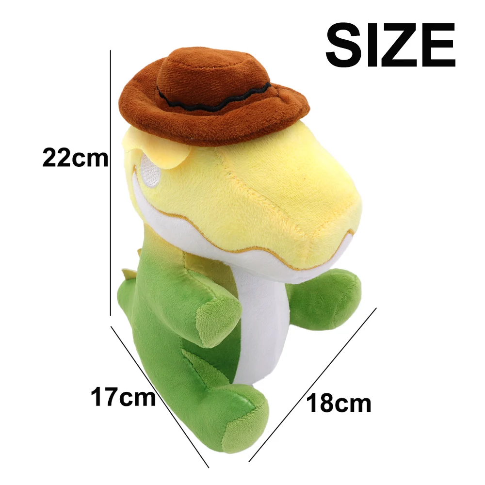 Cute Crocodile Plushie - Soft Stuffed Animal, Perfect Gift for Christmas/Birthday, Souvenir & Collectible