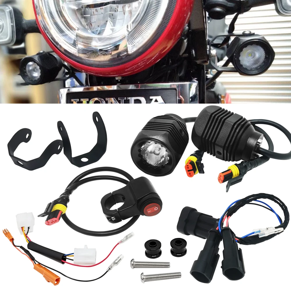 

Front LED Work Light Kit For Honda CT125 Trail 125 Hunter Cub 125