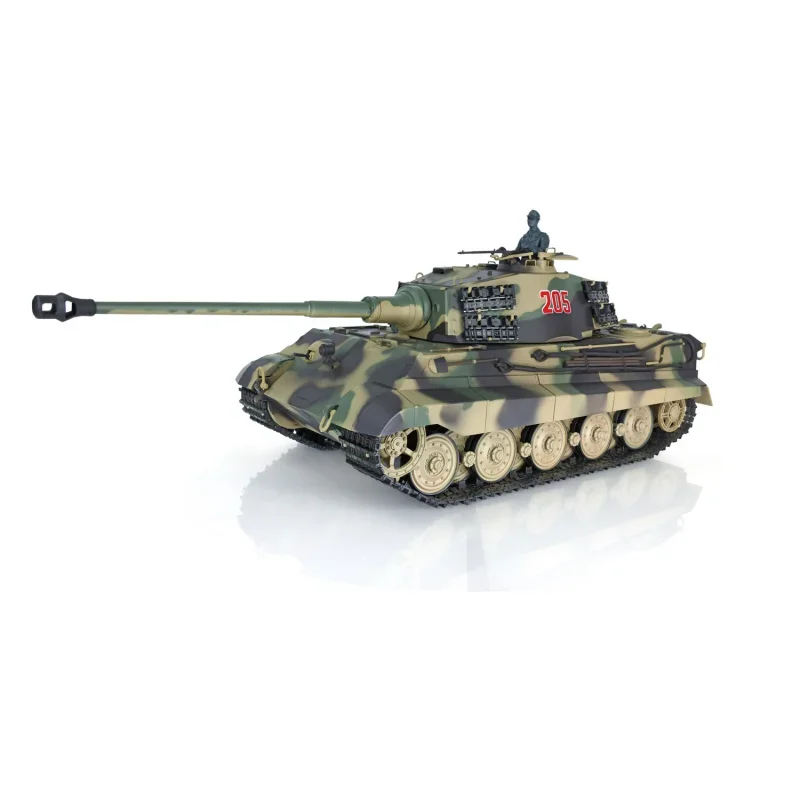 1/16 niemiecki czołg RC King Tiger Heng Long 7.0 3888A RTR zdalnie sterowane czołgi wersja standardowa Model