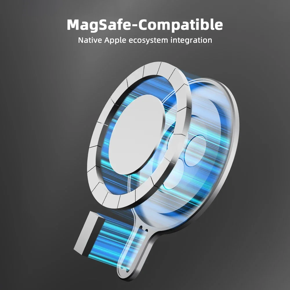 Flymile Magsafe محول ل DJI OM 7P/Osmo موبايل 6 مثبت Gimbal المغناطيسي جبل حامل هاتف لوحة معدنية حلقة الملحقات