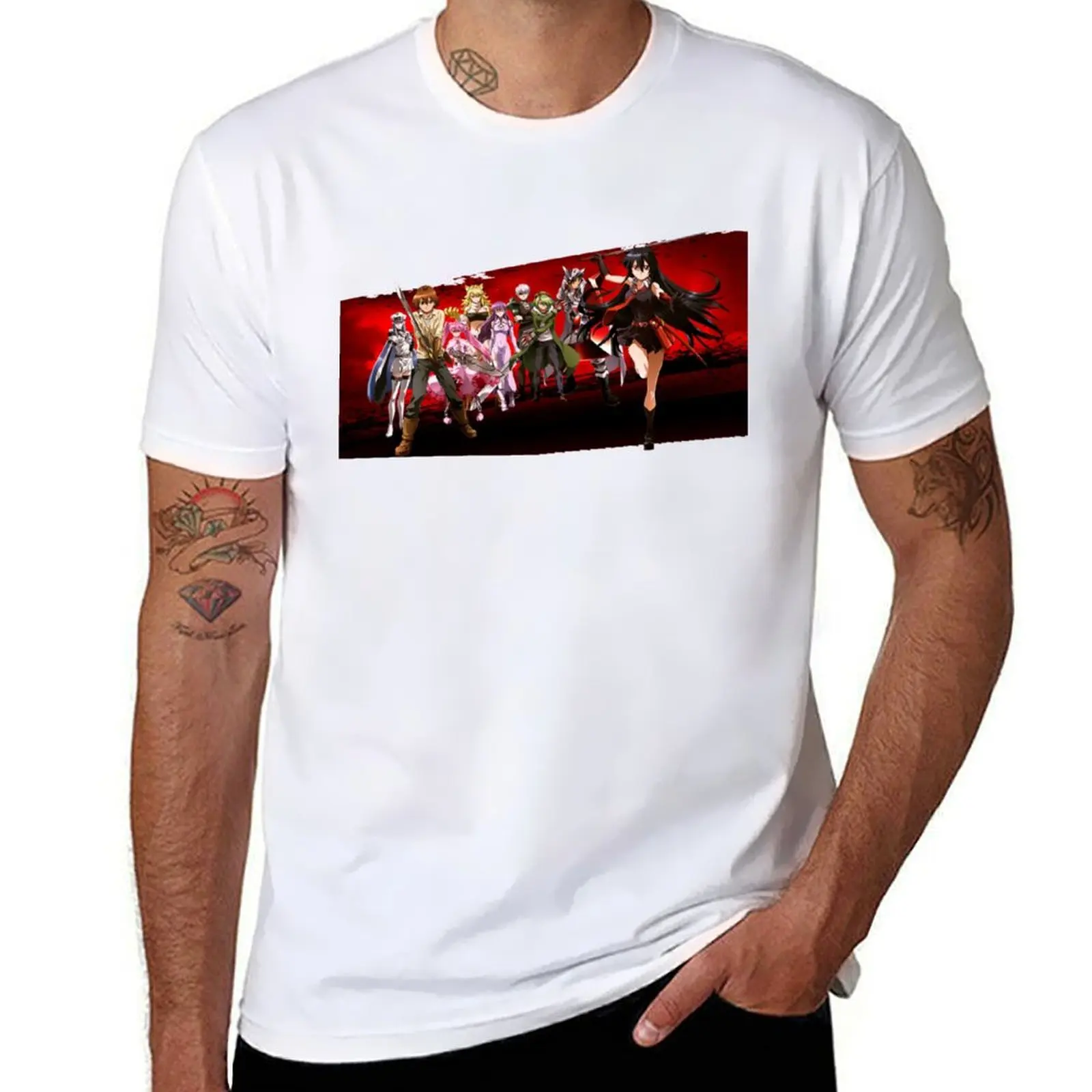 

Anime Akame ga Kill T-Shirt t shirt for man t shirt man cotton T-Shirt