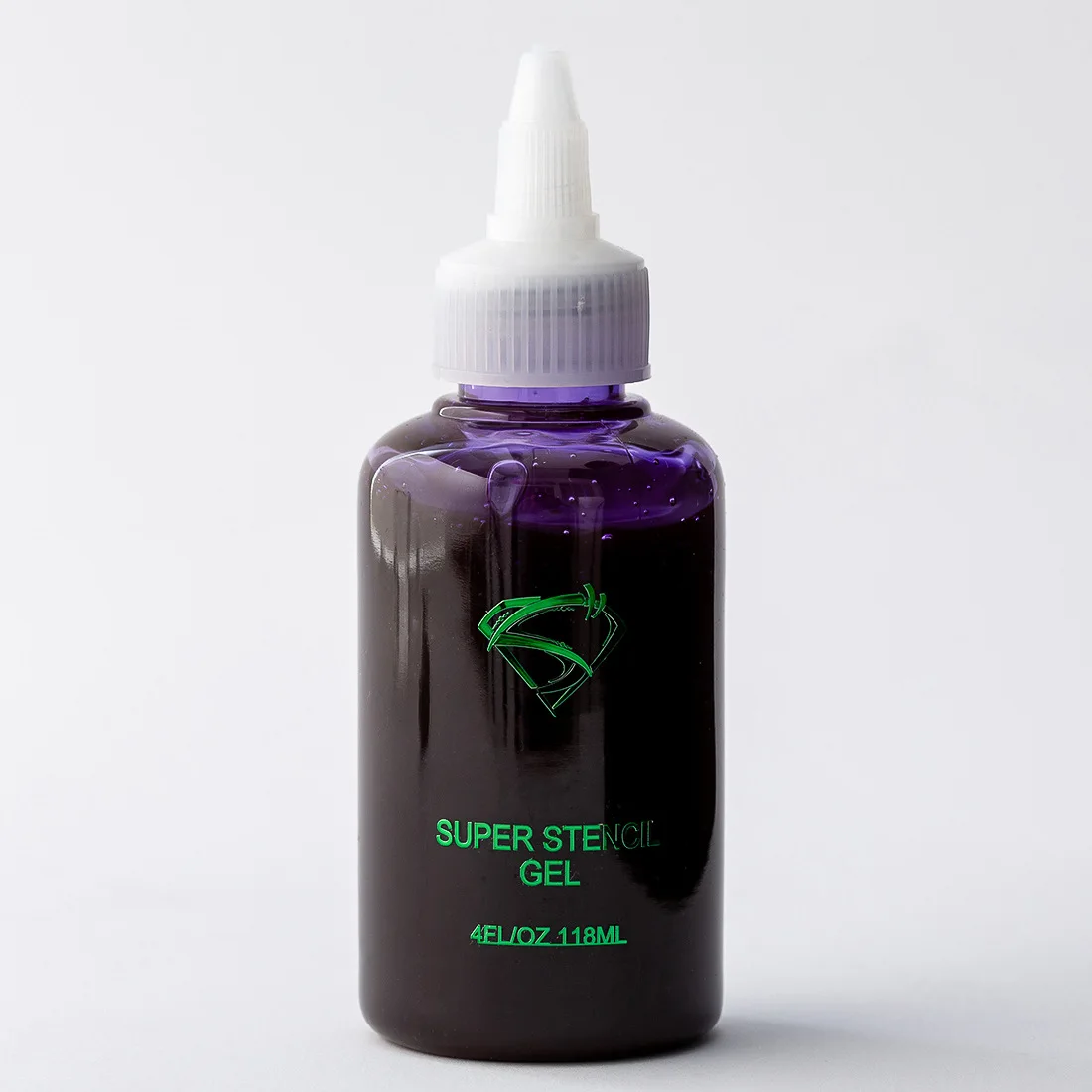 SUPER STENCILGEL Tattoo Equipment Transfer Paper Transfer Gel EZ Transfer Gel Oil 4OZ Purple Transparent 118ml/bottle