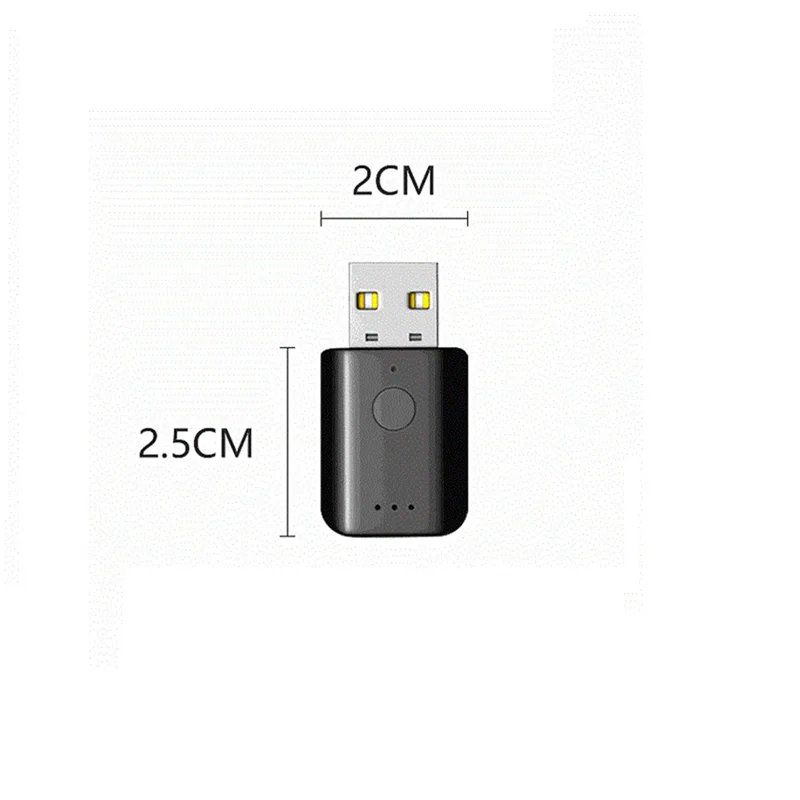 AT87-USB Bluetooth 5.1 Adapter Wireless USB Bluetooth Receiver USB Audio Transmitter Car Bluetooth Adapter