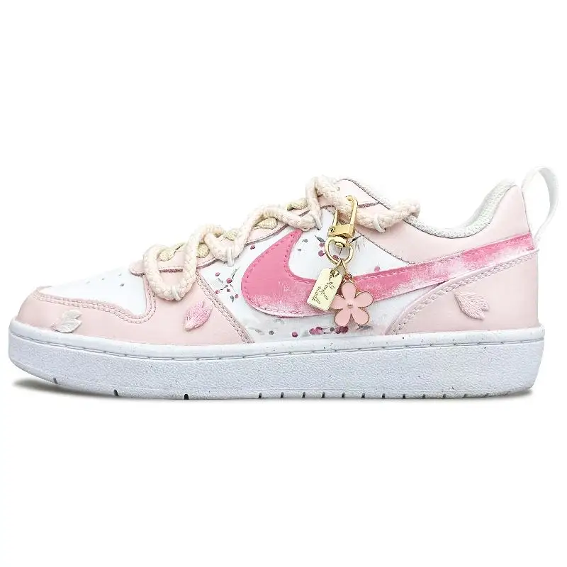 

【Customize】Nike Court Borough Skateboarding Shoes Women's Sneakers shoes DV5456-106