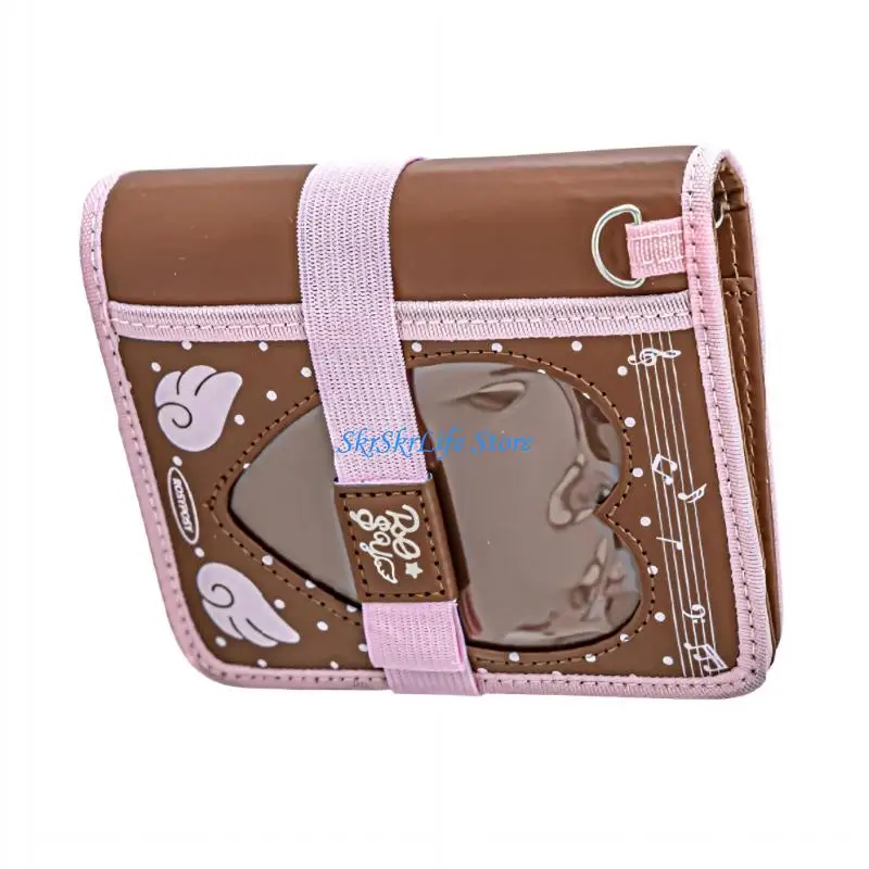 

E65E Colorful PU Leather Journal with Metal Rings Binder Paper Painting Journal Suitable for Diary and Notes