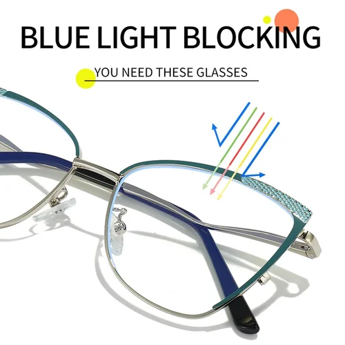 Imagen 2 del producto VICKI, nuevas gafas multifocales de ojo de gato, se pueden personalizar, gafas multifocales graduadas, gafas fotocromáticas G9718