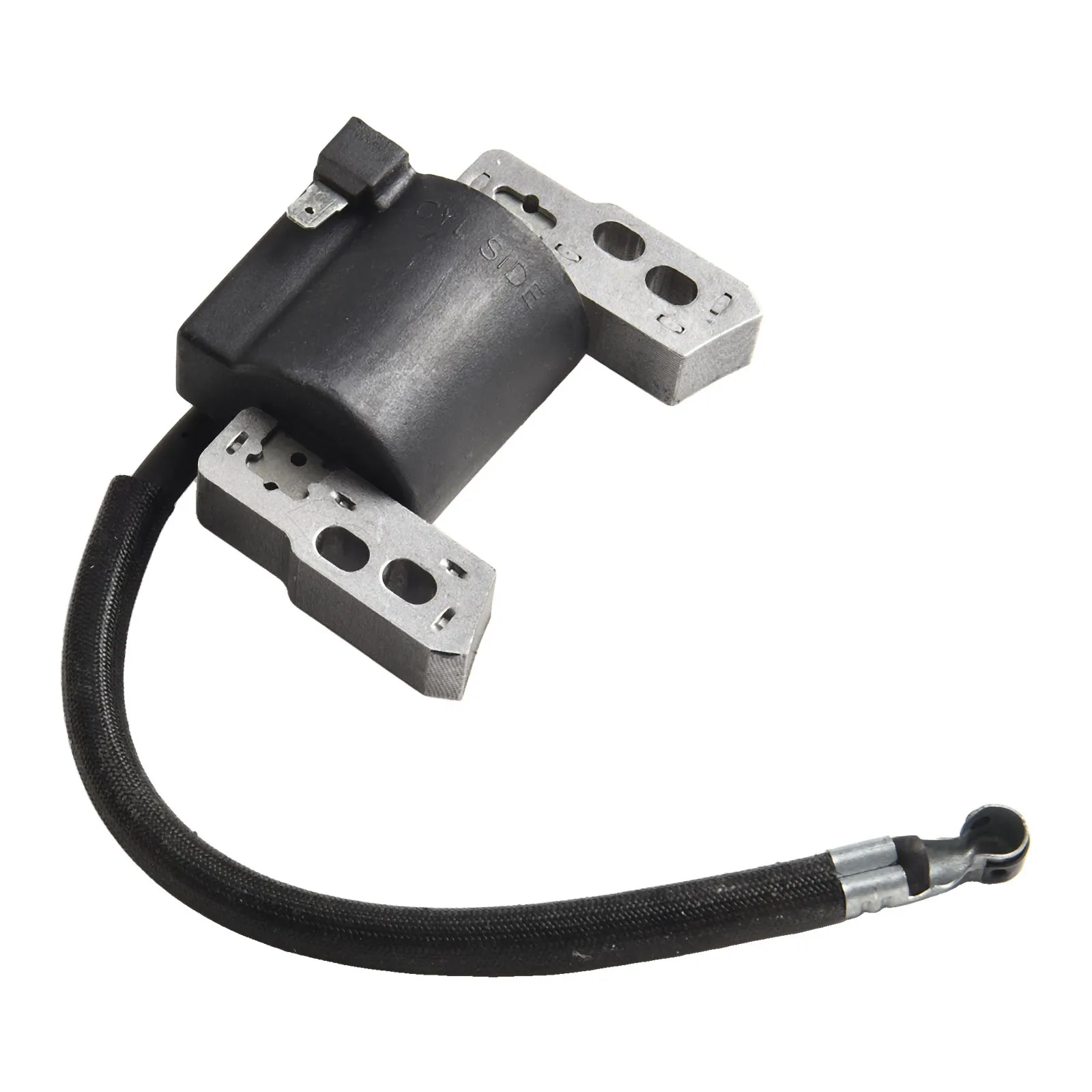 High Voltage Ignition Coil Replacement For Lawn Mower Engine Spark Pack Metal Black Power Tool Accessories