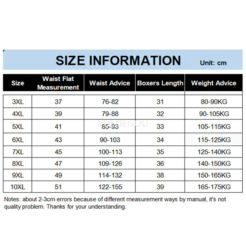 3XL-10XL الرجال عالية الخصر سراويل بوكسر مشروط حجم كبير الملابس الداخلية للرجال الكبار 150 كجم المتضخم الراحة مطاطا حزام الملاكمين
