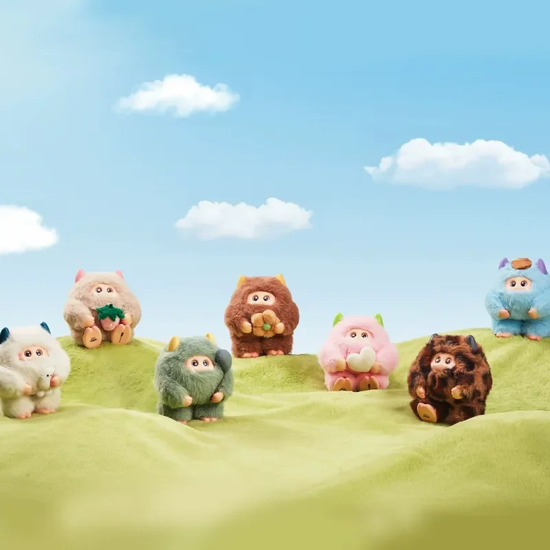 

Furry Monster Cotton Candy Dream Series Blind Box Garage Kit Vinyl Plush Hanging Ornament Birthday Gift Party Favor Toy