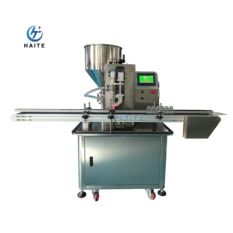 Guangzhou Filling Machine Automatic Honey Cream Filling Machines With Conveyor Jelly Filling Machine For Small Business