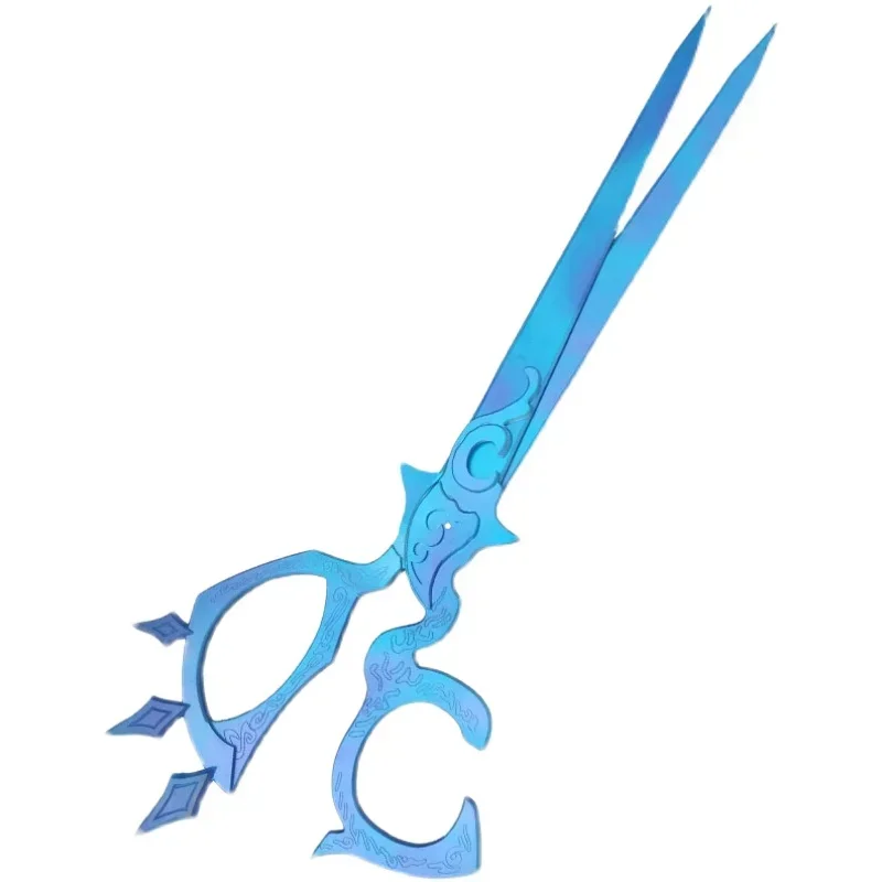 Lol Gwen-コスプレはさみ,アクセサリー,ハロウィーンの武器,クリスマス,ファンシーパーティー,アニメ展示会,ゲームアクセサリー