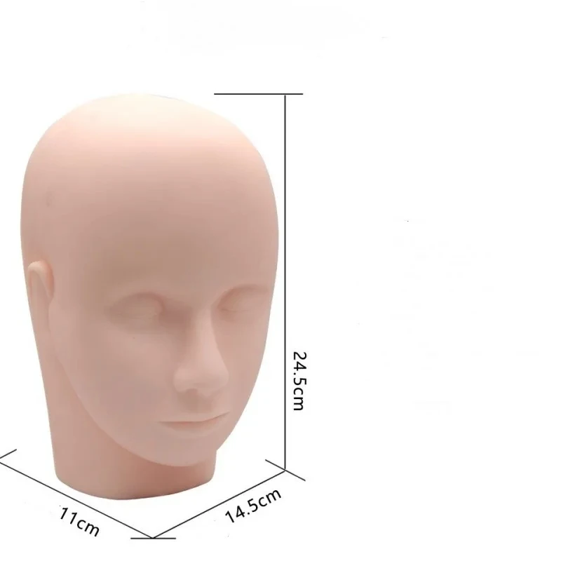 Pro Training Mannequin Flat Head Practice Make Up Eye Lashes Eyelash Extensions,Practice Training Head Manikin Cosmetology Manne