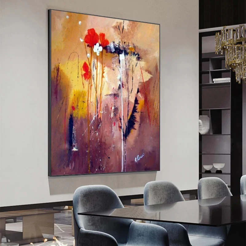 

Large Size Wall Art Oil Painting On Canvas Handmade Abstract Artwork For Living Room Decoration Picture Hand Painted Unframed