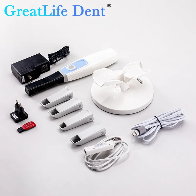 GreatLife Dental Oral Scanner 3D Intraoral Scanner com Software Gratuito CAD CMD para Implante/Ortodontia/Restoração