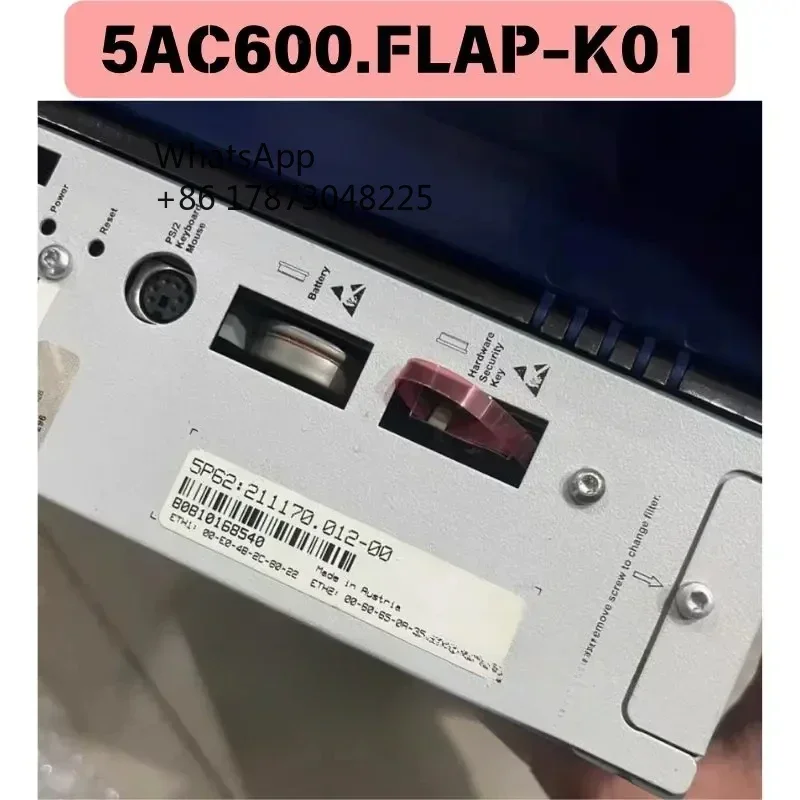 Used 5AC600.FLAP-K01 Industrial control host Functional test OK