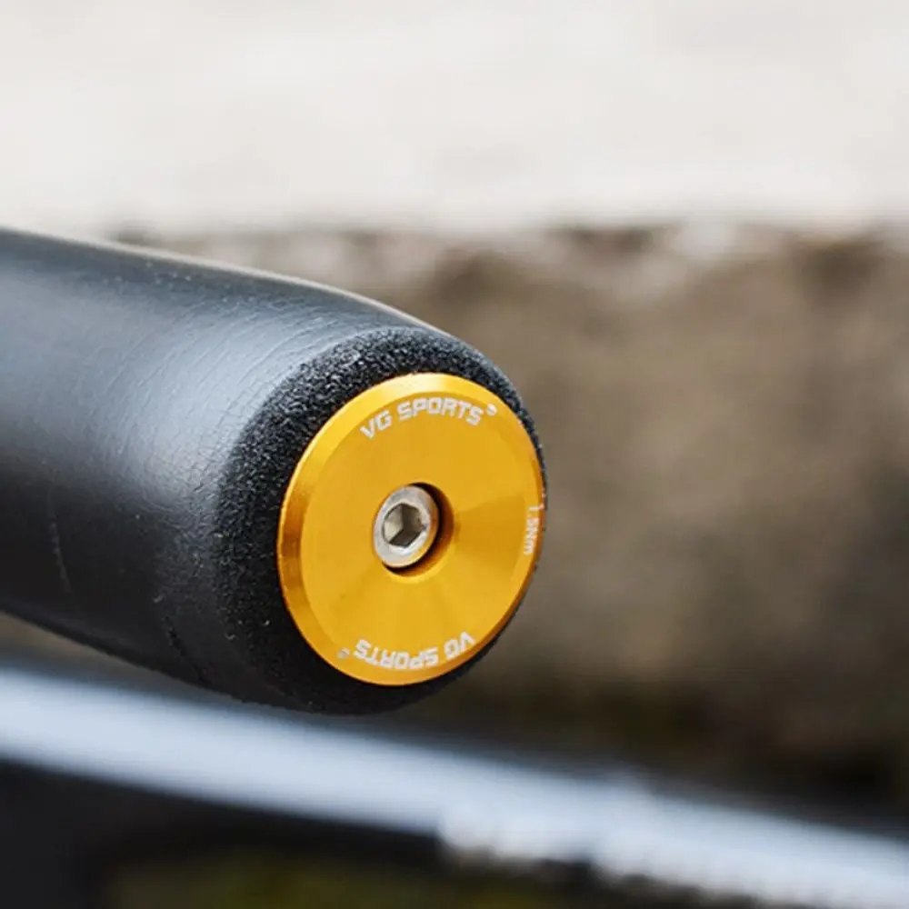 1 Pair of Expansion Bicycle Handlebar Plugs MTB Aluminum Alloy Bike Handlebar End Plugs Multi-color Compatible